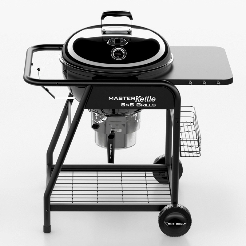 Slow 'N Sear MasterKettle Charcoal Grill & Smoker