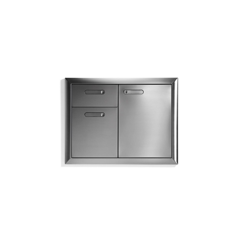 Ventana Door Double Drawer Combination