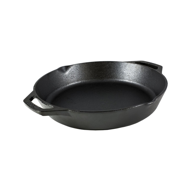 12" Cast Iron Dual Handle Pan