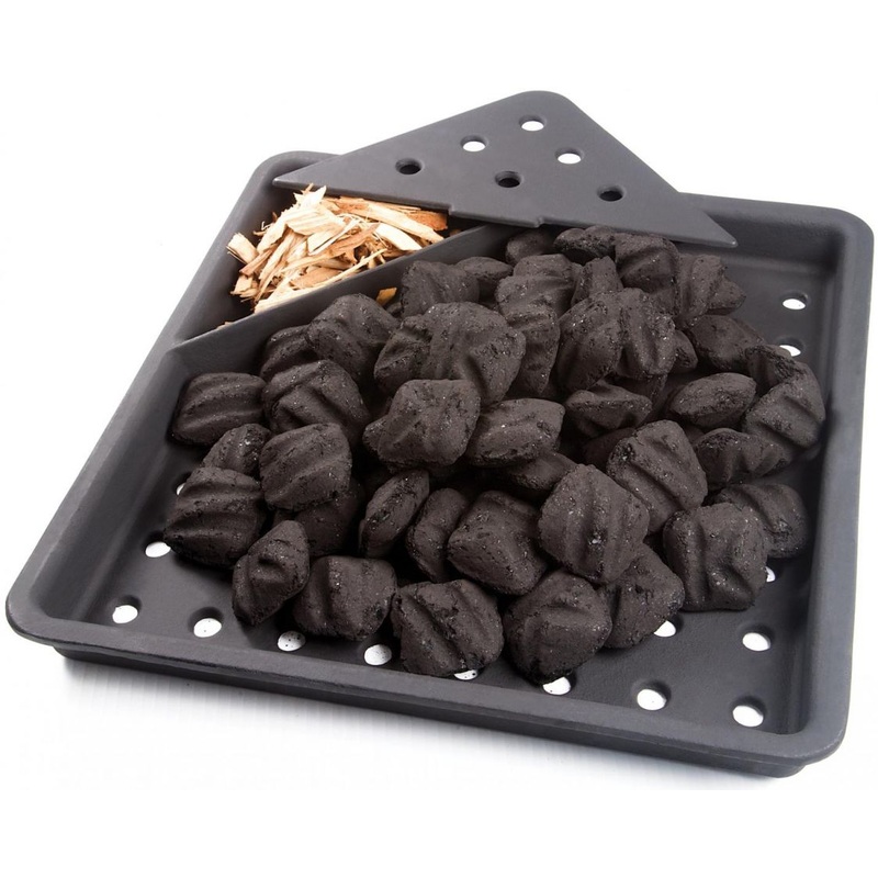 Charcoal Tray and Smoker Box for Gas Grills