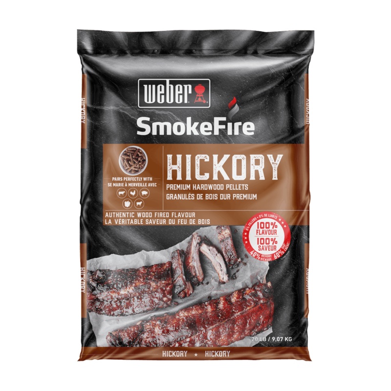 Hickory Premium Hardwood Pellets 20lbs