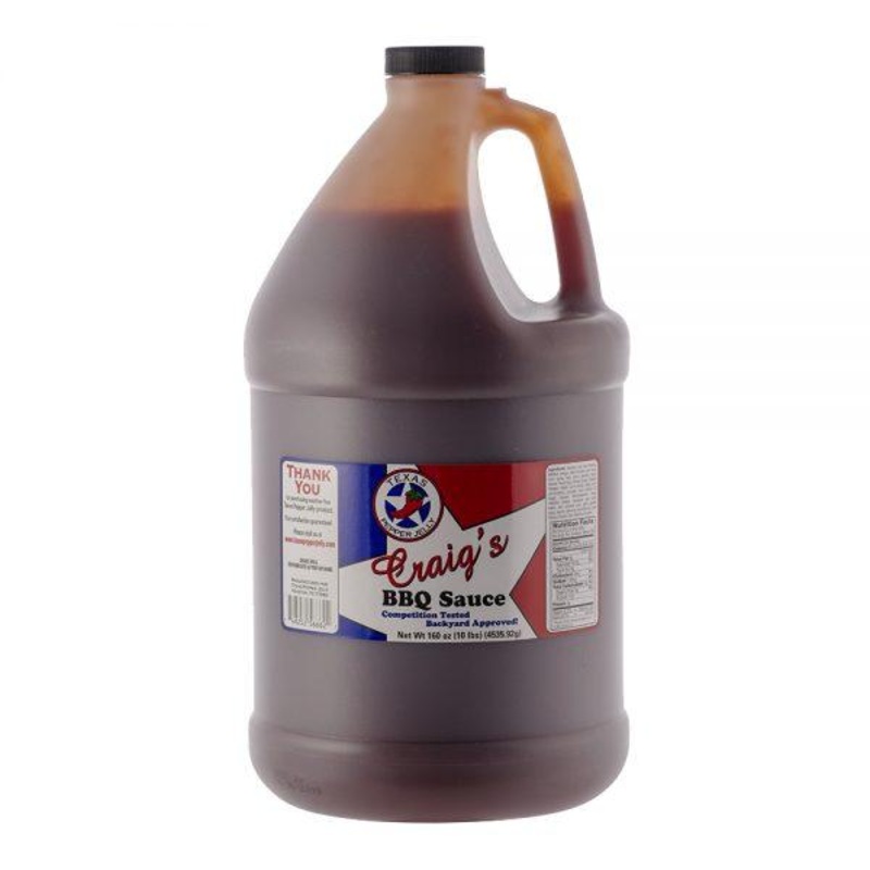 Craig's BBQ Sauce - 1 Gal.