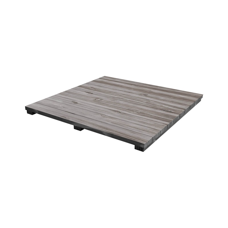 Modular Distressed Acacia Wood Insert