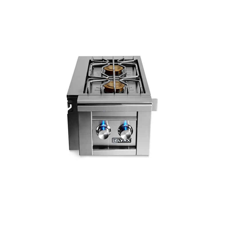 Professional Cart Mounted Double Side Burner