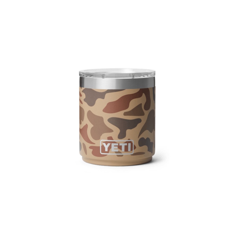 10 oz. / 295ml Stackable Lowball w/ Magslider Lid - Wetlands Camo