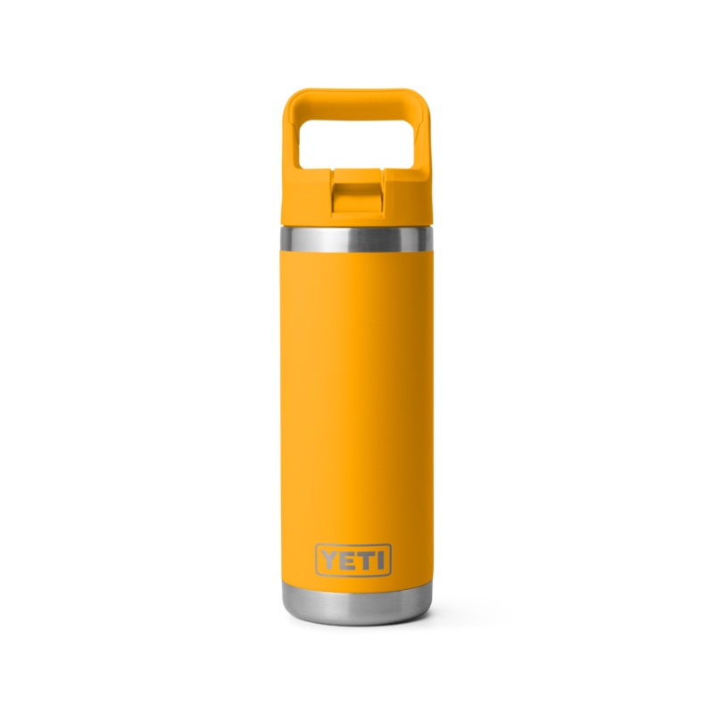 18 oz. / 532ml Bottle w/ Matching Straw Cap - Beekeeper