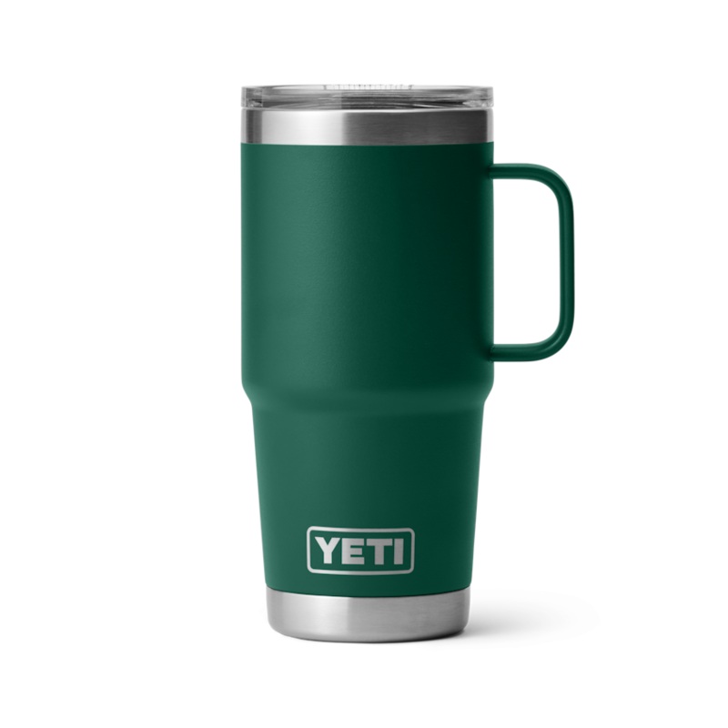 20 oz. / 591ml Travel Mug w/ Stronghold Lid - Black Forest Green