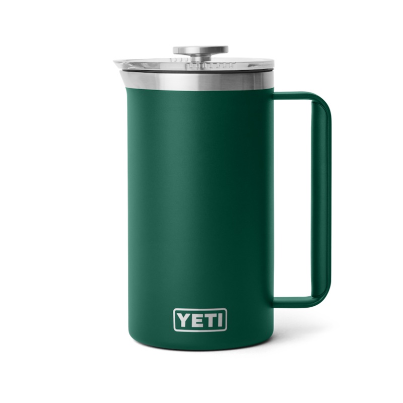 34 oz. / 1 L French Press - Black Forest Green