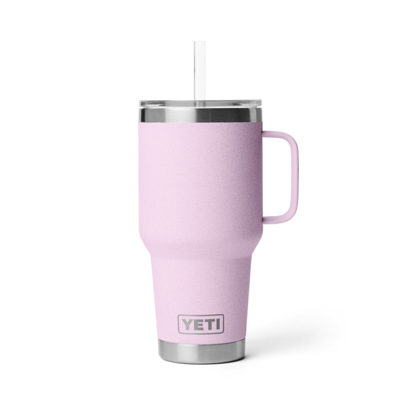 35 oz. / 1L Straw Mug w/ Straw Lid - Cherry Blossom