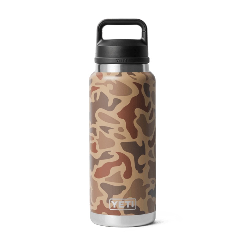 36 oz. / 1L Bottle w/ Chug Cap - Wetlands Camo