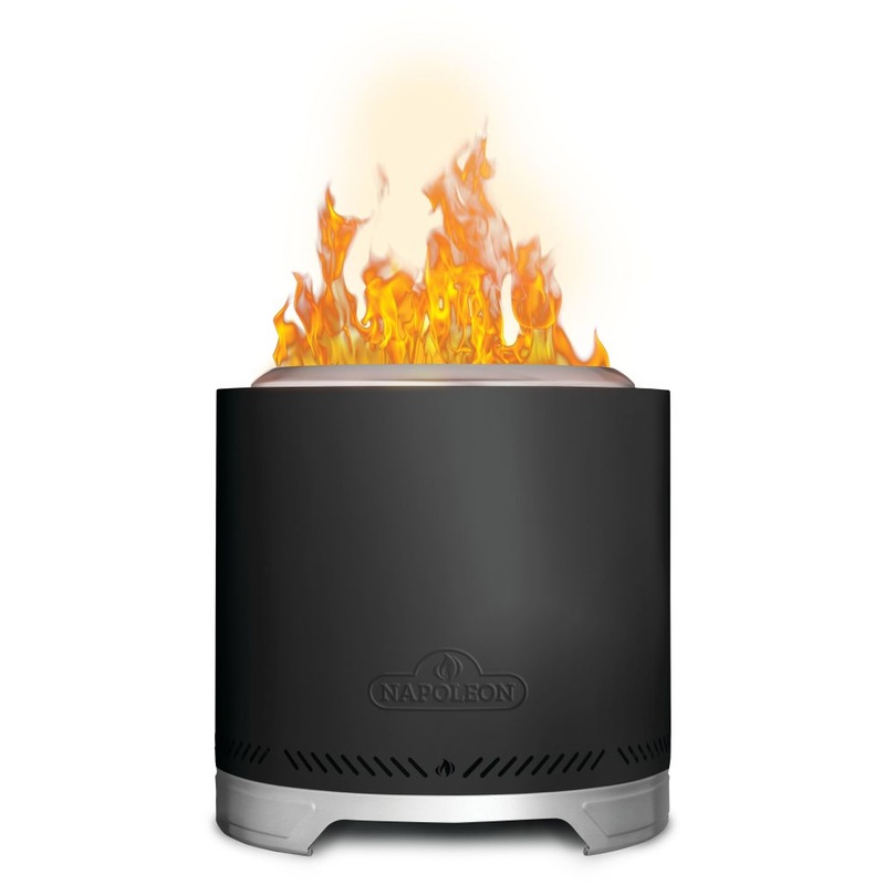 Timberwolf Smokeless Fire Pit 18" Matte Black