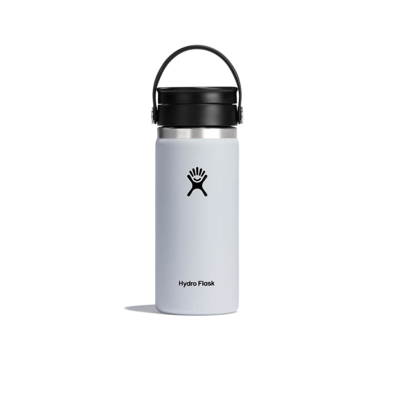 16oz Wide Flex Sip Lid White