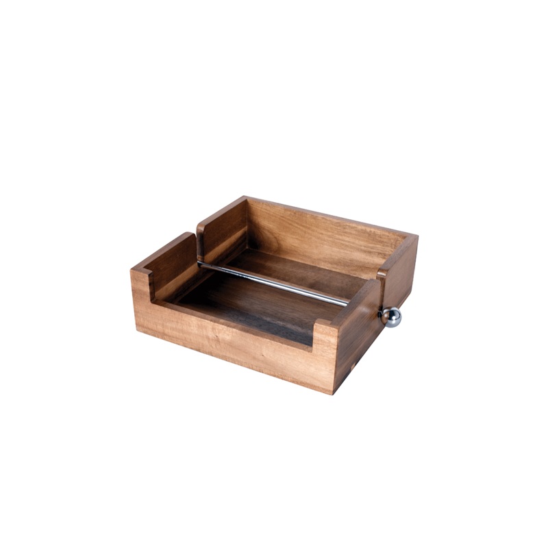 Acacia Napkin Holder