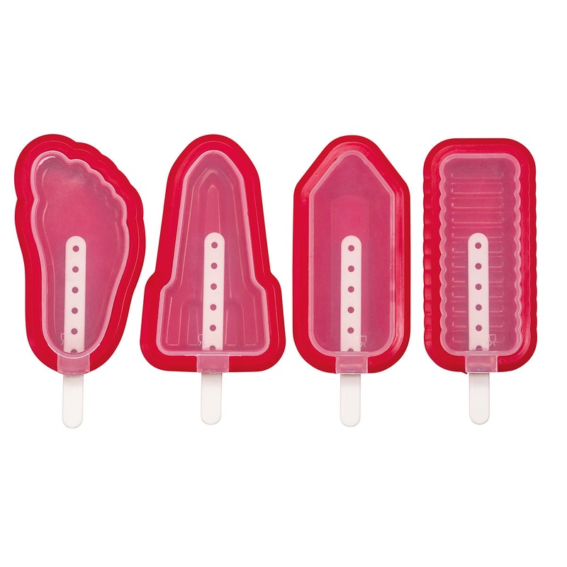 Ice Clock Moulds Set of 4
