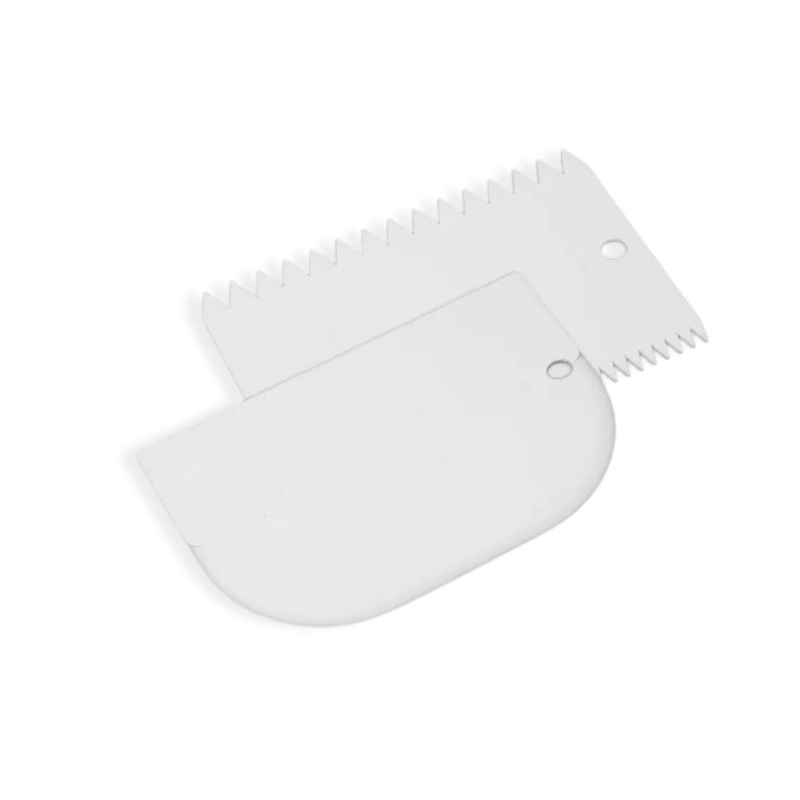 Icing Comb And Bowl Scraper Set 2 Piece