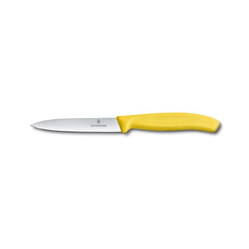Paring Knife 10Cm Pointed Blade Yellow