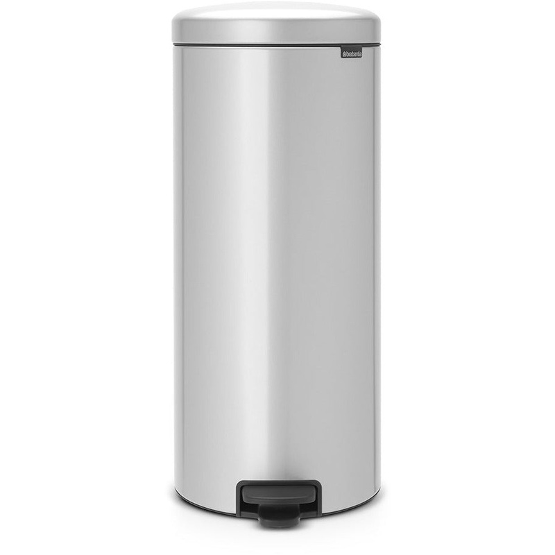Pedal Bin Newicon 30L Metallic Grey