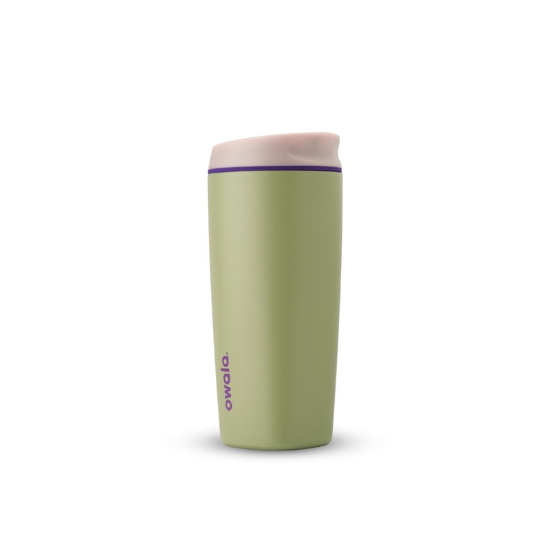 SmoothSip Stainless Steel Insulated 20oz Hip Cactus (Grey Green)