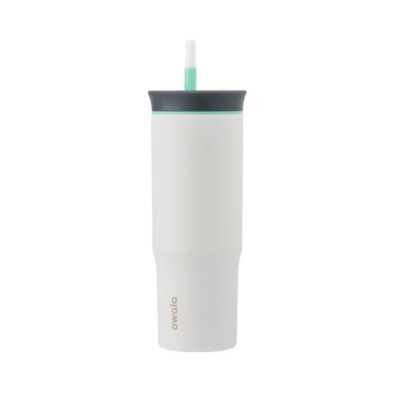 Tumbler Stainless Steel 24oz Cloudscape (Grey White)