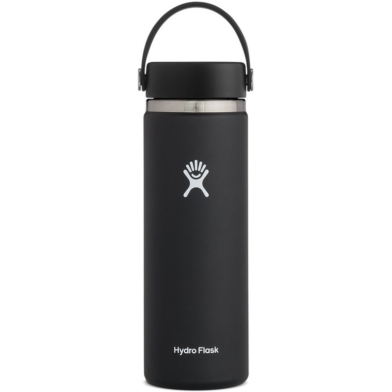 20oz Wide Flex Cap Black