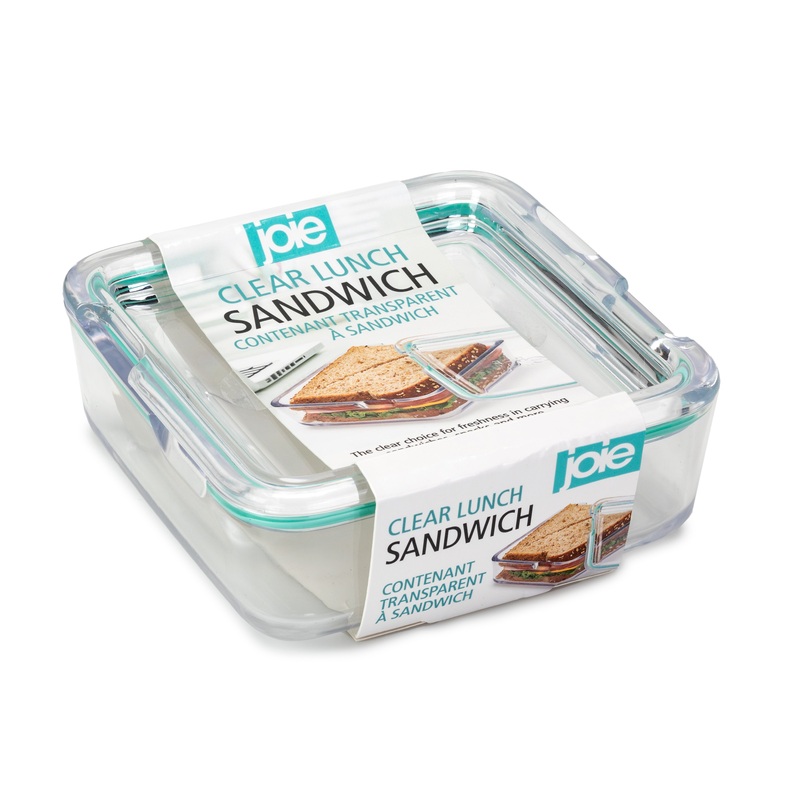 Clear Lunch Sandwich Square