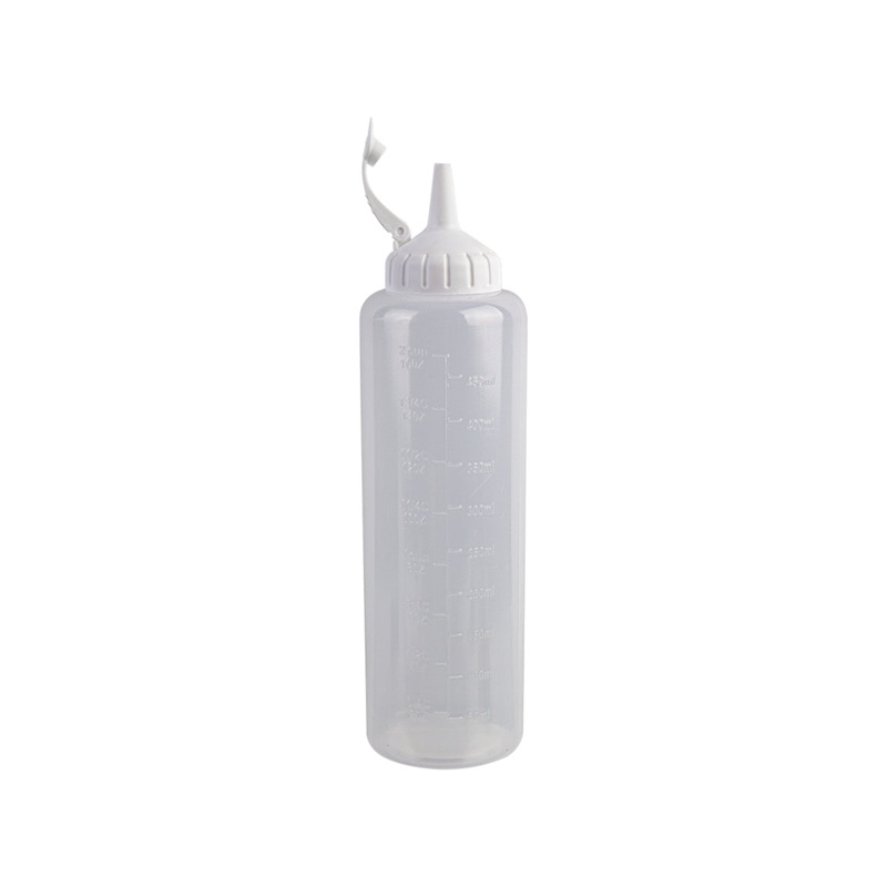 Plastic Squeeze Bottle 475ml (White Tops)