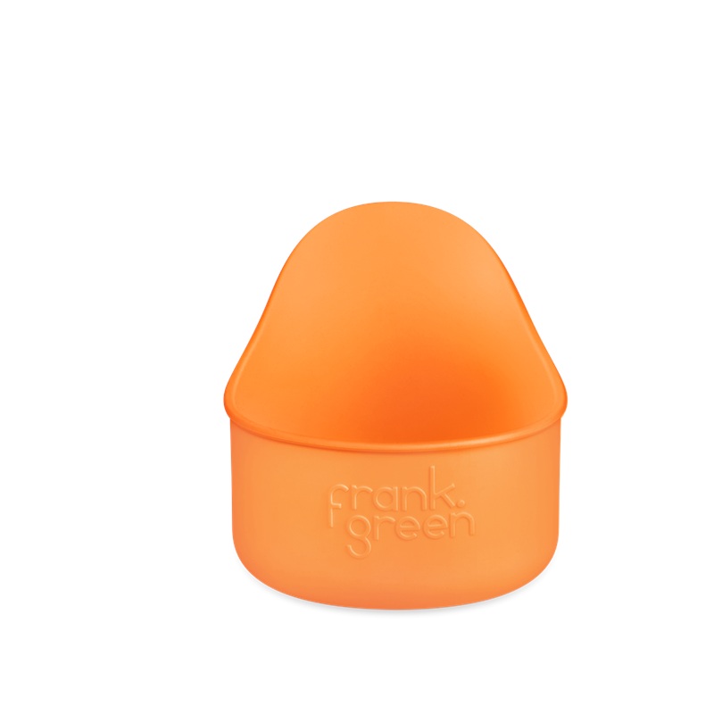 Silicone Pet Bowl Attachment - Neon Orange