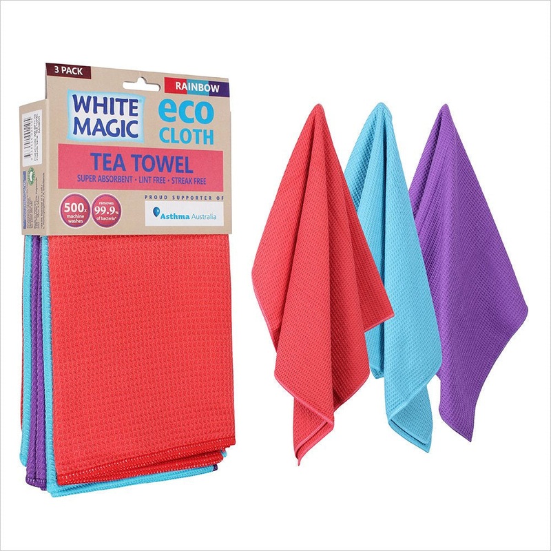 Tea Towel 3pack Rainbow