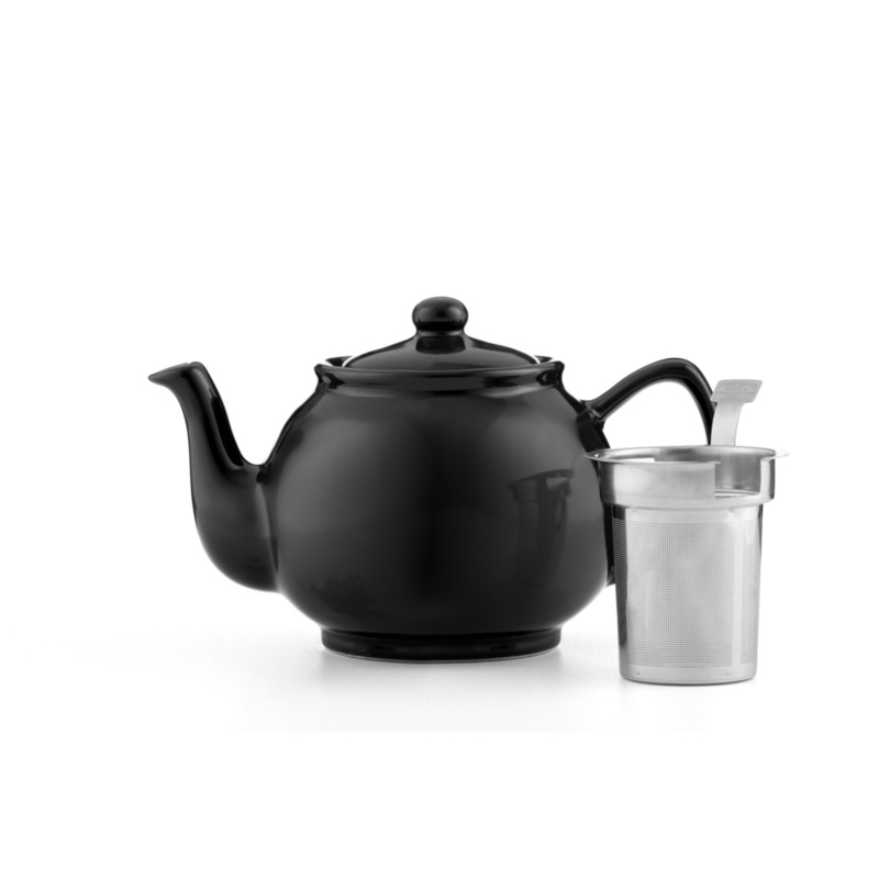 Teapot 2 Cup Black