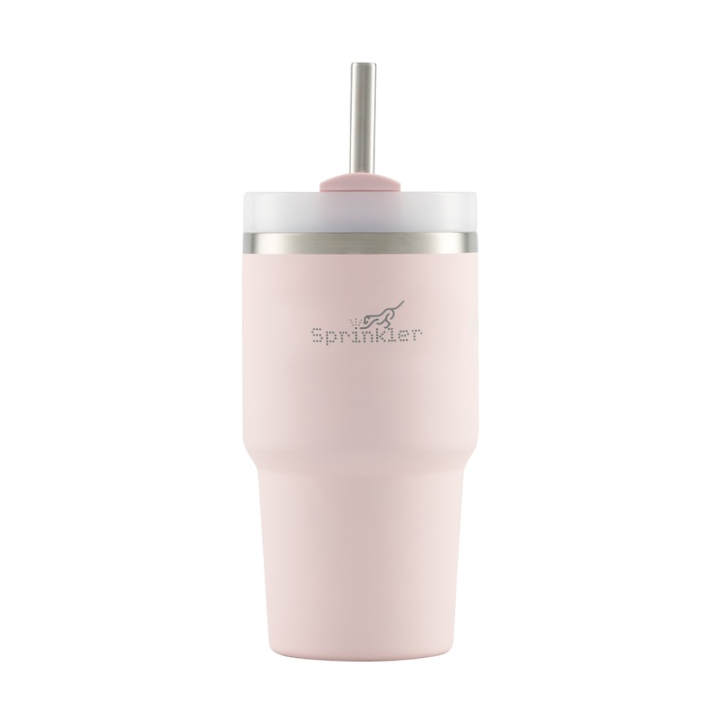 Coco Insulated Smoothie Tumbler 550ml - Blush