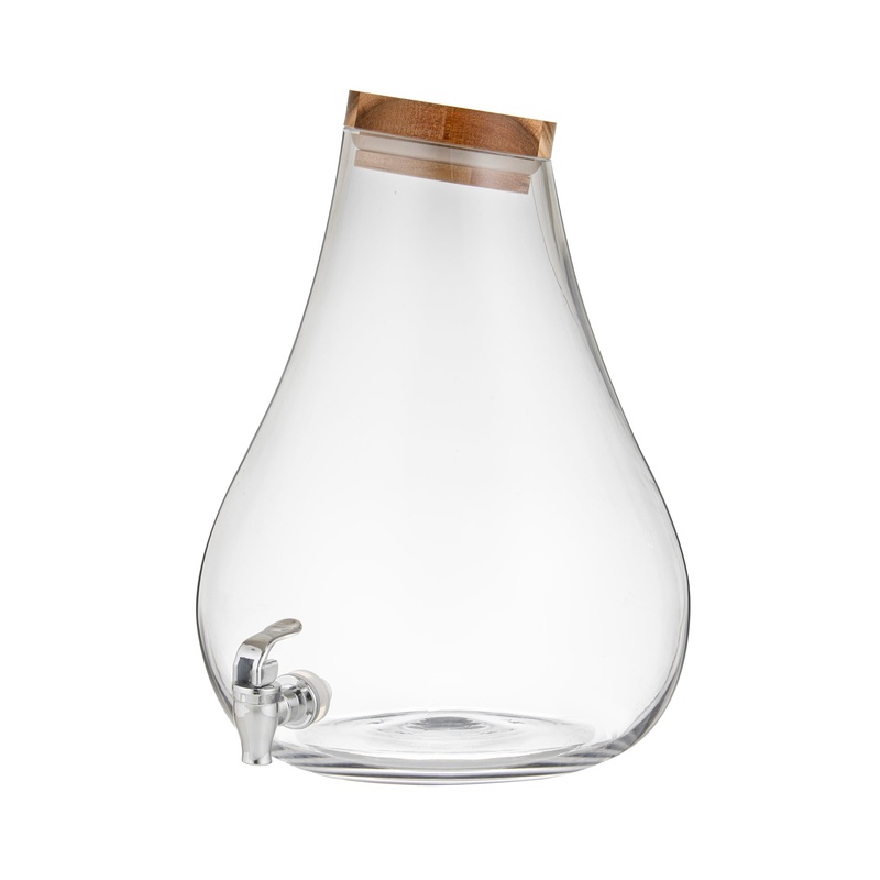 Gather Curved 4 Litre Drink Dispenser 19.8x26cm