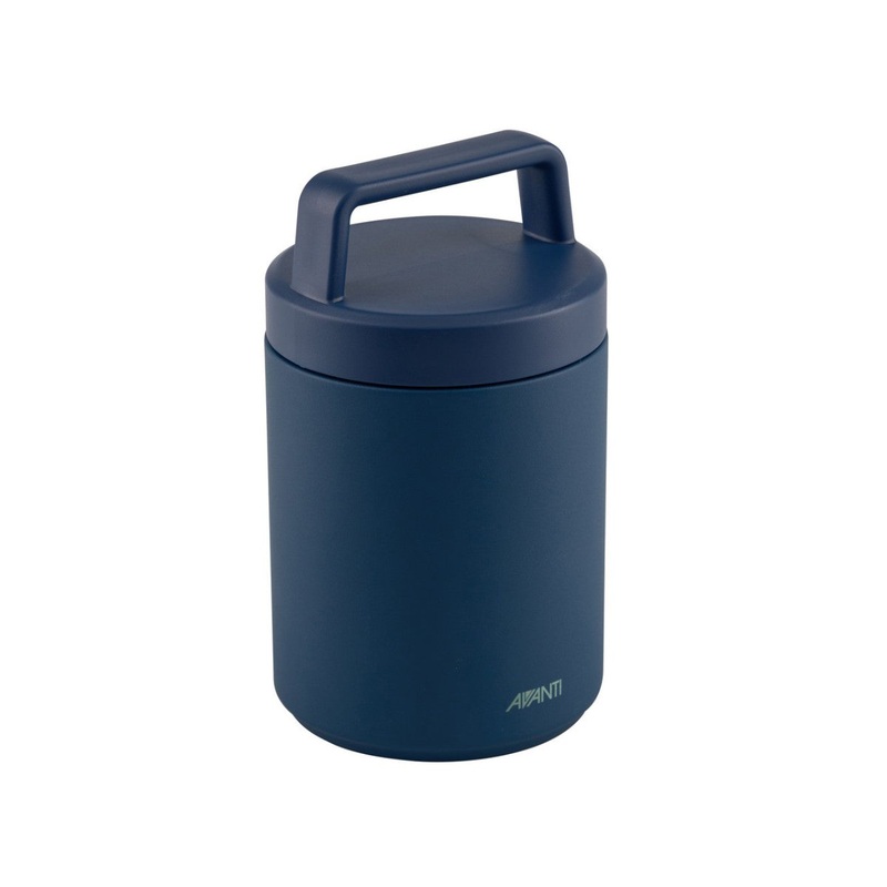 Insulated Food Jar With Handle 480ml - Navy