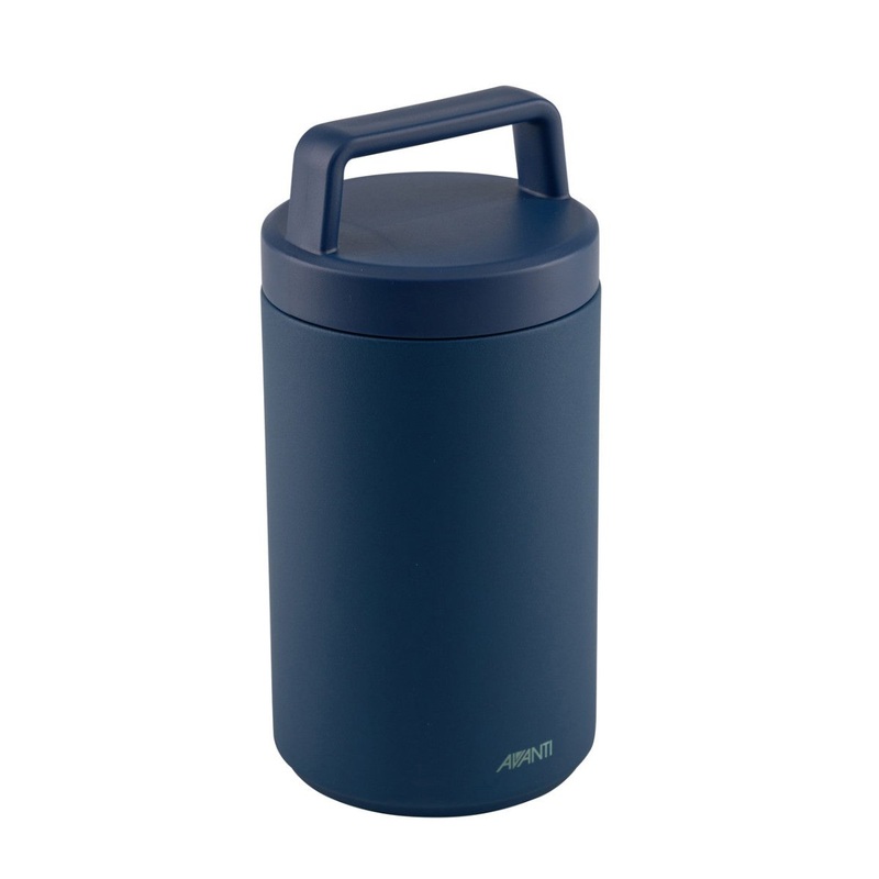 Insulated Food Jar With Handle 720ml - Navy