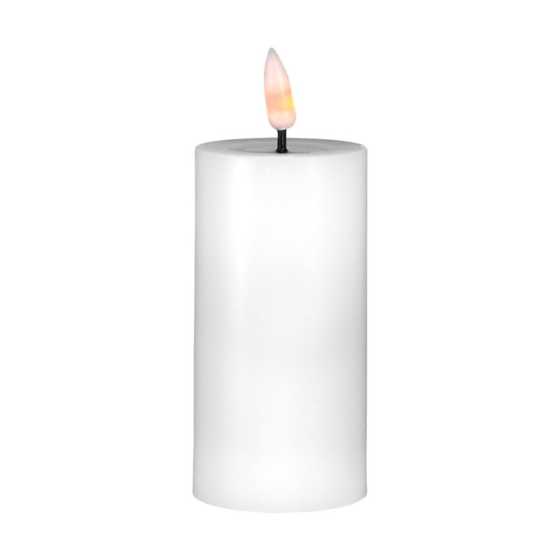 Lets Get Lit LED Flameless Candle 5.5x10cm Natural Gift Boxed