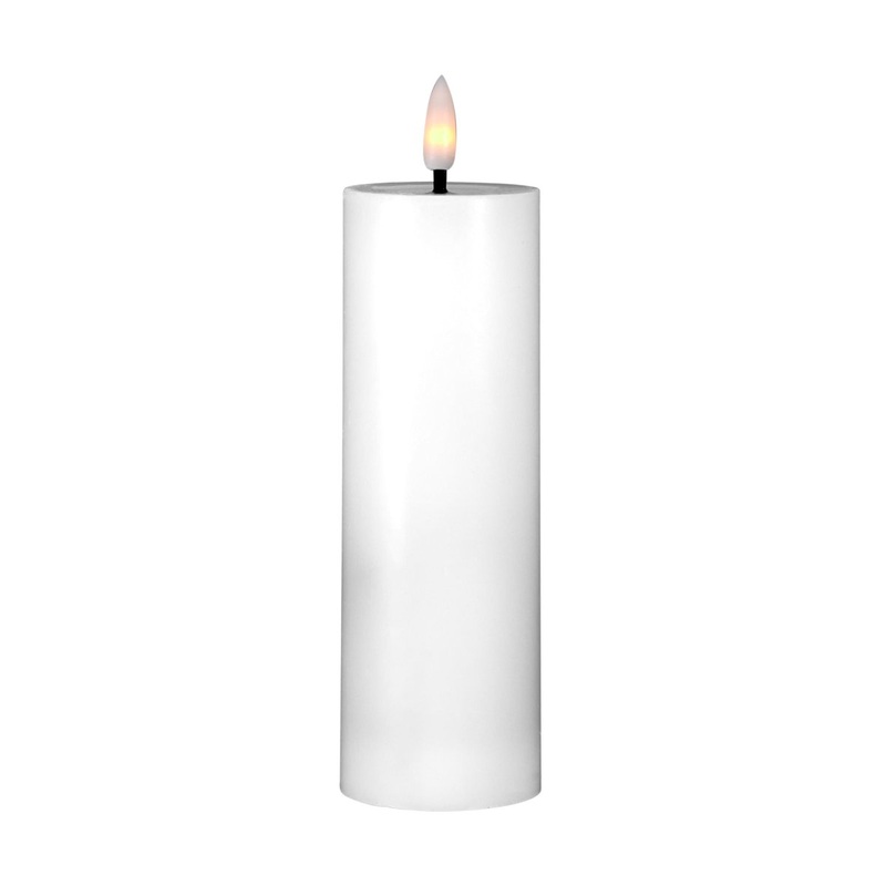 Lets Get Lit LED Flameless Candle 5.5x15cm Natural Gift Boxed
