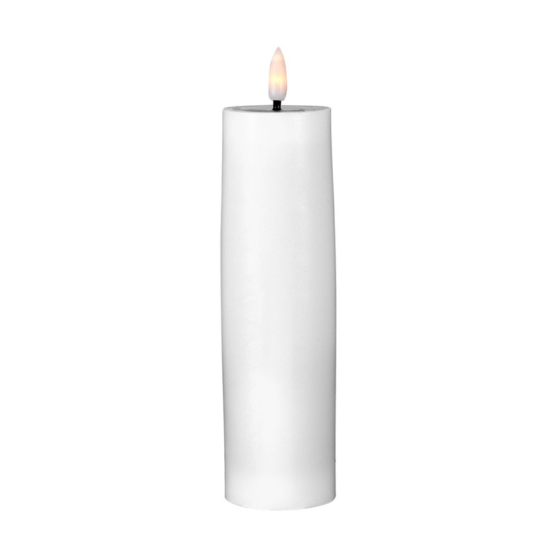Lets Get Lit LED Flameless Candle 5.5x17.5cm Natural Gift Boxed