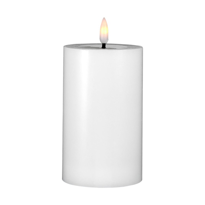 Lets Get Lit LED Flameless Candle 7.5x12.5cm Natural Gift Boxed