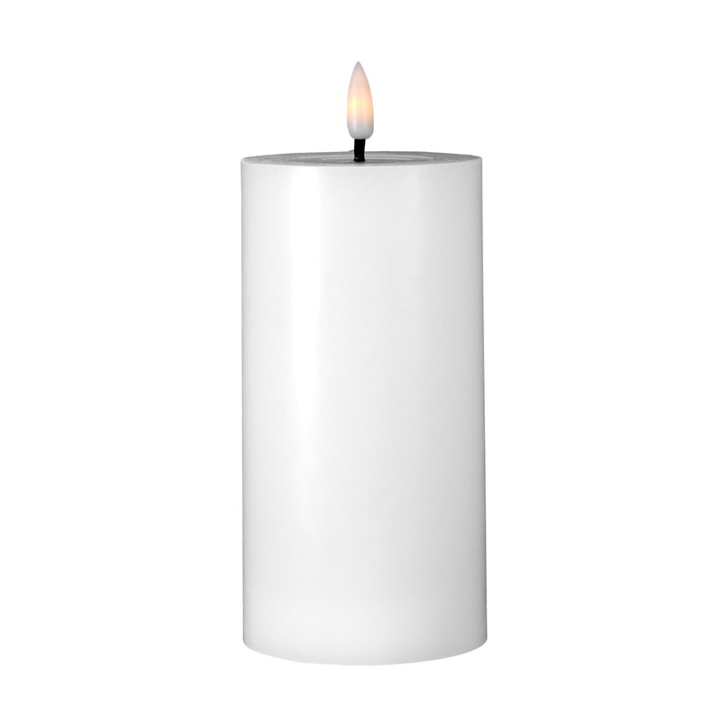 Lets Get Lit LED Flameless Candle 7.5x15cm Natural Gift Boxed