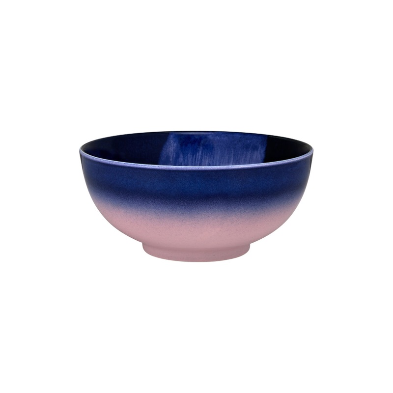 Rice Rice Baby Bowl 18x8.5cm Purple