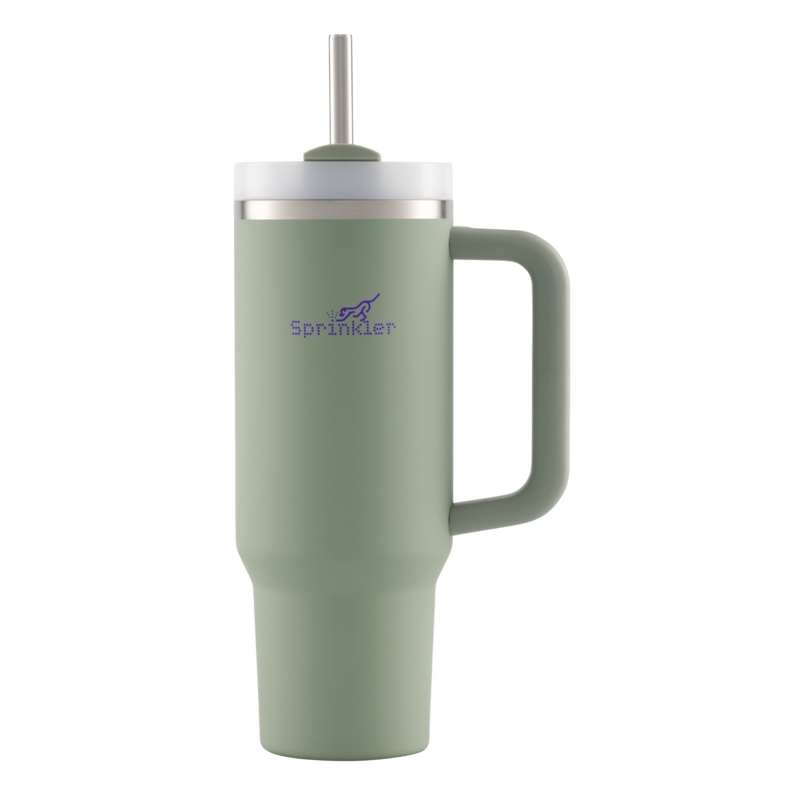 Sunny Insulated Tumbler with Straw Lid 1L - Agave
