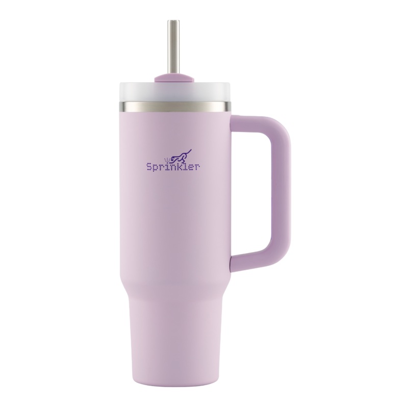 Sunny Insulated Tumbler with Straw Lid 1L - Lilac