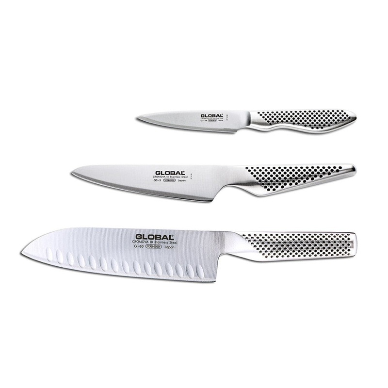 3 Piece Santoku Set
