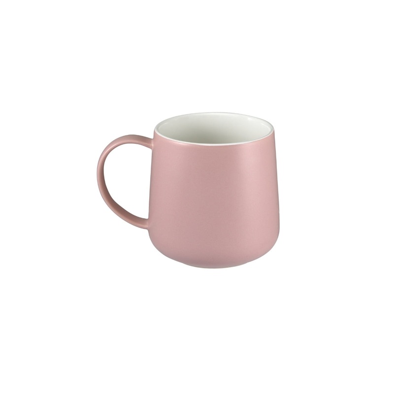 Cafe Life Mug 420ML Rose