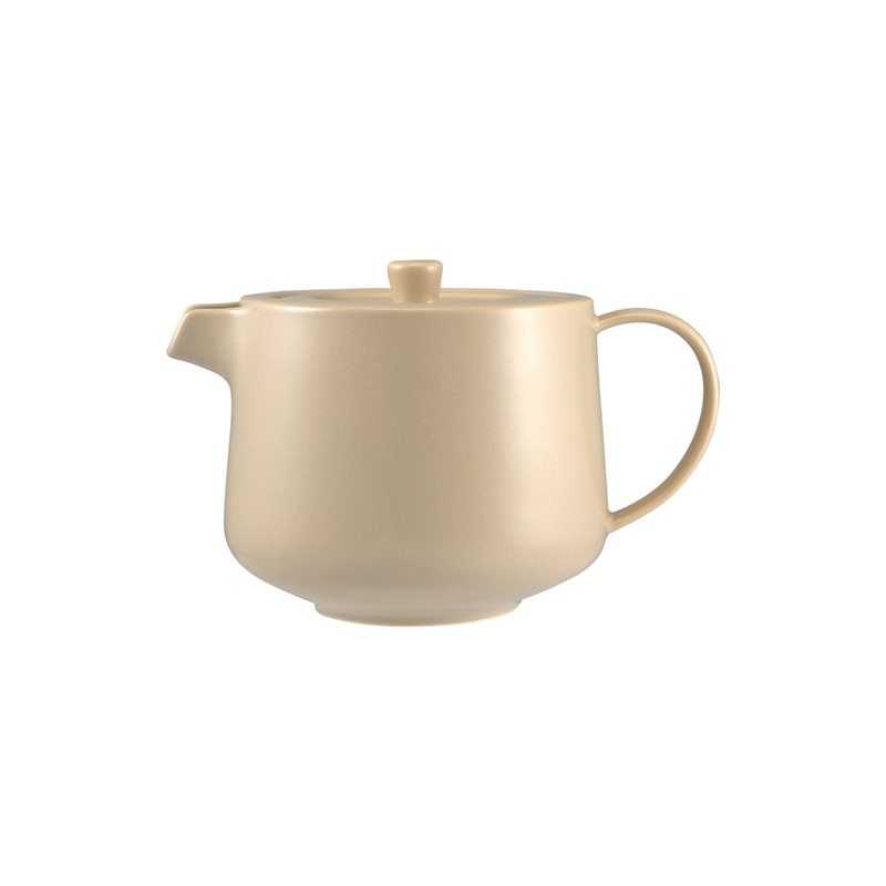 Cafe Life Teapot With Infuser 500ML Sand Gift Boxed