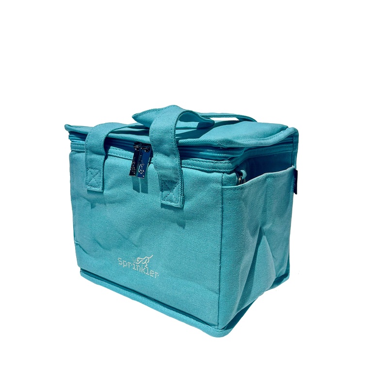 Fergus Canvas Lunch Bag Blue