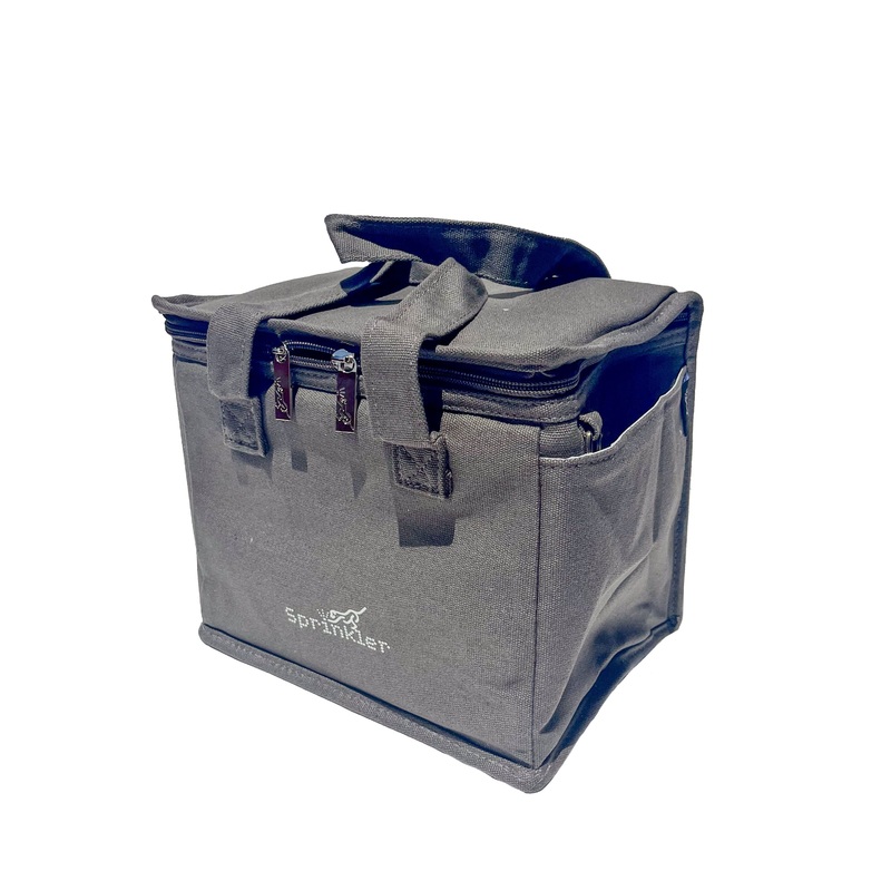 Fergus Canvas Lunch Bag Charcoal