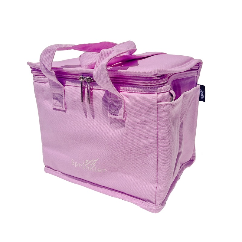 Fergus Canvas Lunch Bag Lilac
