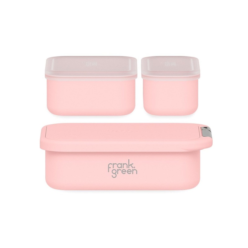 Lunch Container With Silicone Lid Blushed