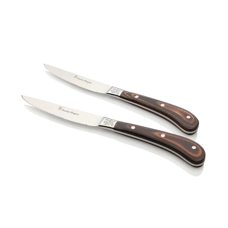 Pistol Grip Artisan Steak Knives Cream 4 Piece Set