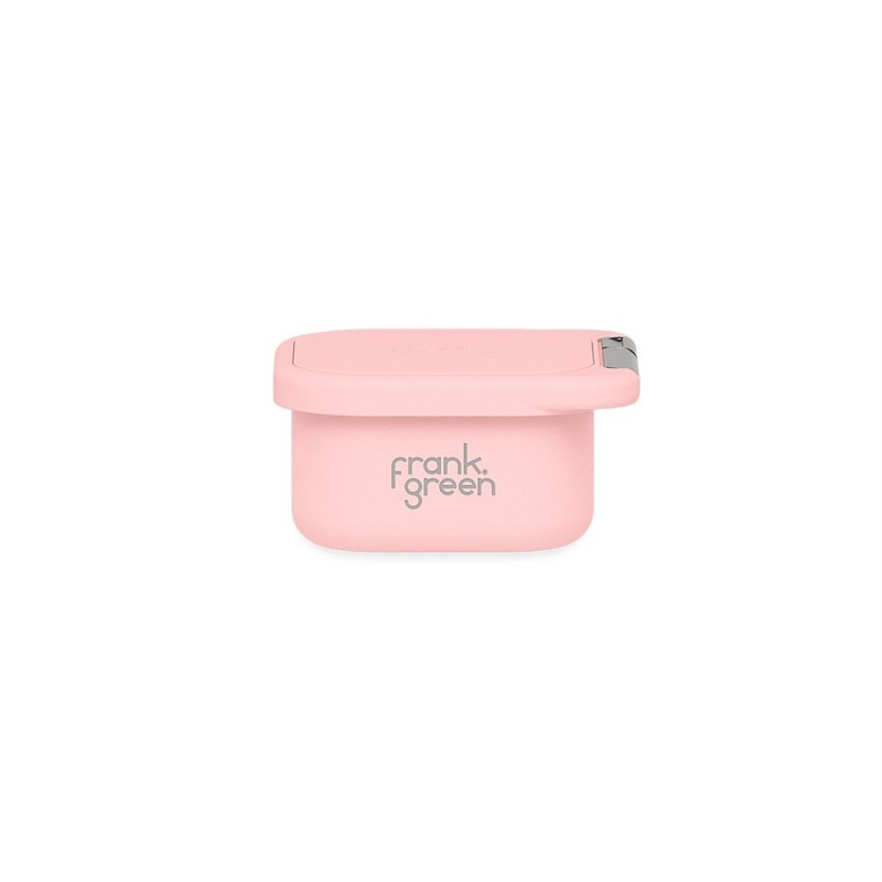 Snack Container With Silicone Lid Blushed
